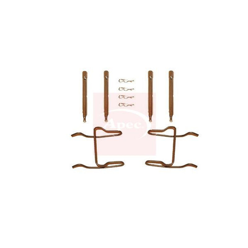 Apec Brake Pad Accessory Fitting Kit Rear KIT312
