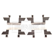 Borg & Beck Brake Pad Accessory Fitting Kit Front BBK1221