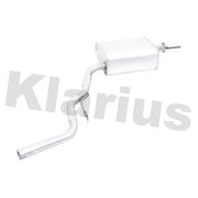 Klarius Box With Tail Pipe (Rh) Right Rear AU367W