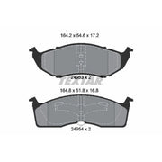 Textar Front Brake Pad Set 2495301