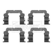 Borg & Beck Brake Pad Accessory Fitting Kit Front BBK1342