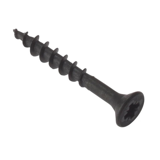 ForgeFix Carcass Screw Pozi SCT Black Phosphate 4.2 x 45mm Box 200 - CARS4245