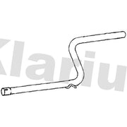 Klarius Exhaust Pipe OD VW1227B