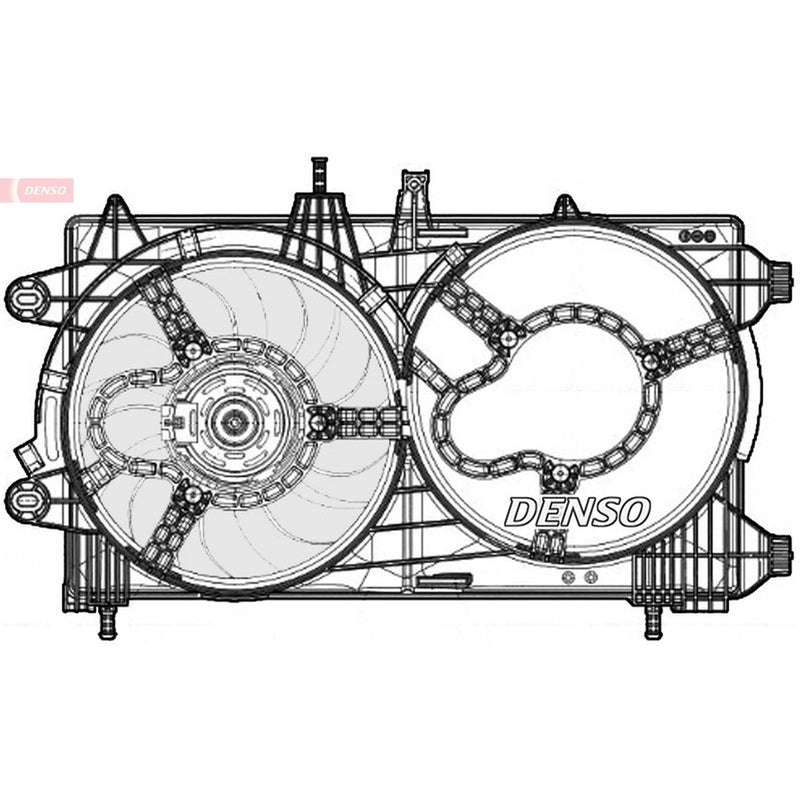 Denso Engine Cooling Fan DER13012