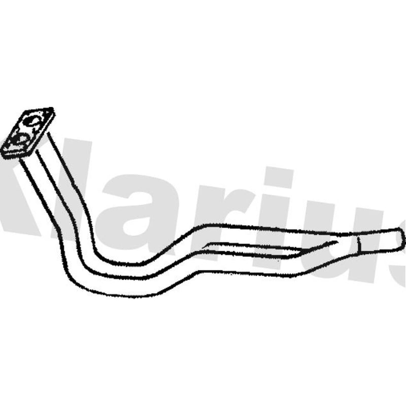 Klarius Exhaust Pipe OD VW74X