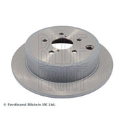 Blue Print 2 x Solid Rear Brake Discs ADS74333