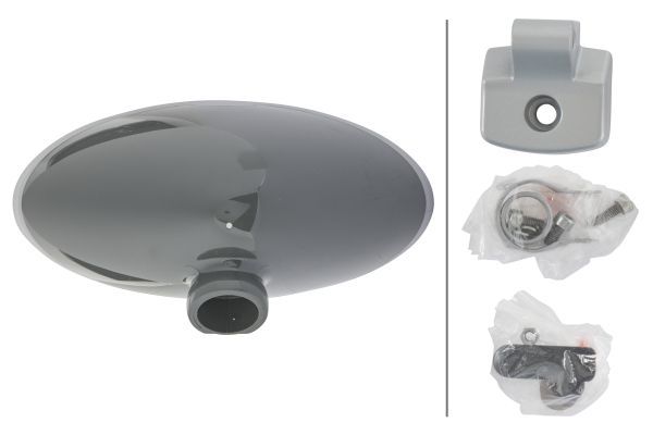 Hella High Beam Headlight Right 1FB 007 892-071 152 5749
