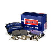 Borg & Beck 4 x Rear Brake Pad Set BBP2117