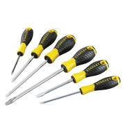 STANLEY® Hand Tools 0-60-209 Essential Screwdriver Set, 6 Piece - STHT0-60209