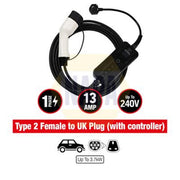 NAPA Electric Vehicle Charging Cable Charging plug type 2 NEC103