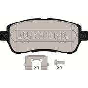 Juratek Front Brake Pad Set JCP8211