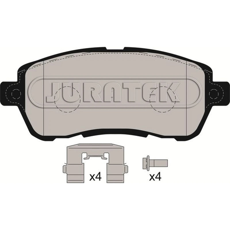 Juratek Front Brake Pad Set JCP8211