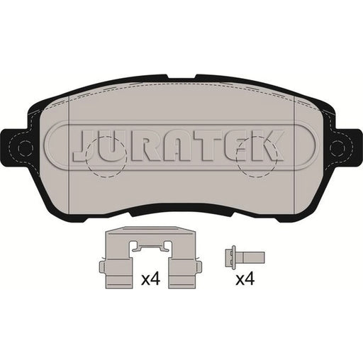 Juratek Front Brake Pad Set JCP8211