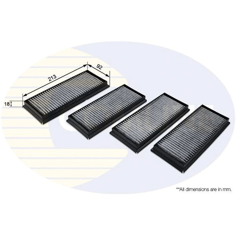 Comline Cabin Air Filter (Pollen Filter) EKF433A-4