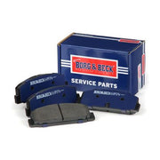 Borg & Beck 4 x Rear Brake Pad Set BBP1816