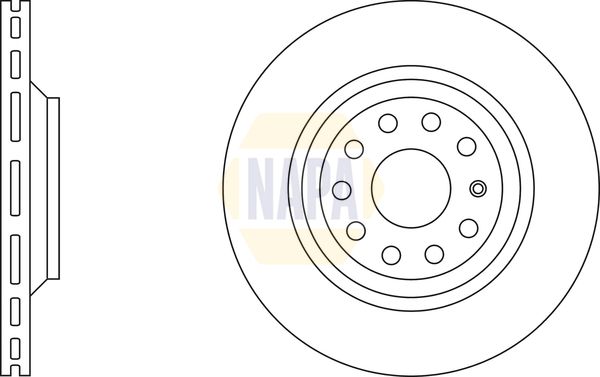 NAPA Front Vented & Rear Vented Brake Discs & Pads fits AUDI CUPRA SEAT
