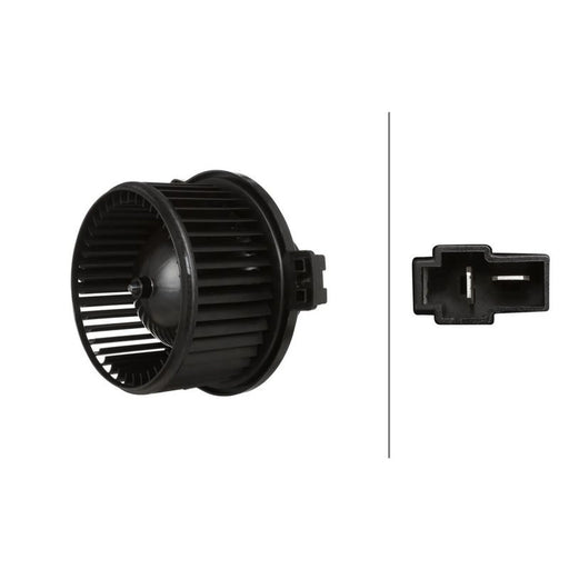 Hella Heater Blower Fan Front 8EW 366 400-991