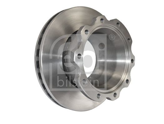 Febi 2 x Brake Disc Set Internally Vented Front