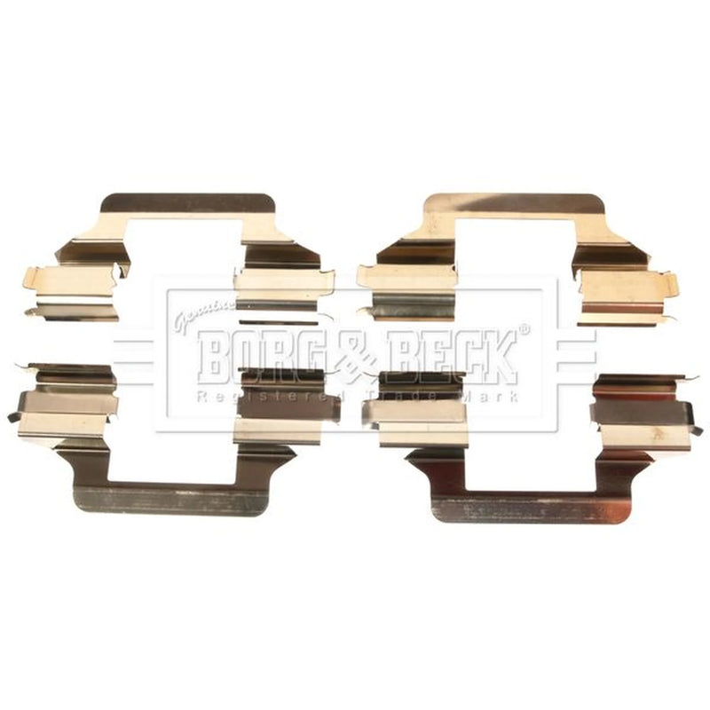 Borg & Beck Brake Pad Accessory Fitting Kit Front BBK1270
