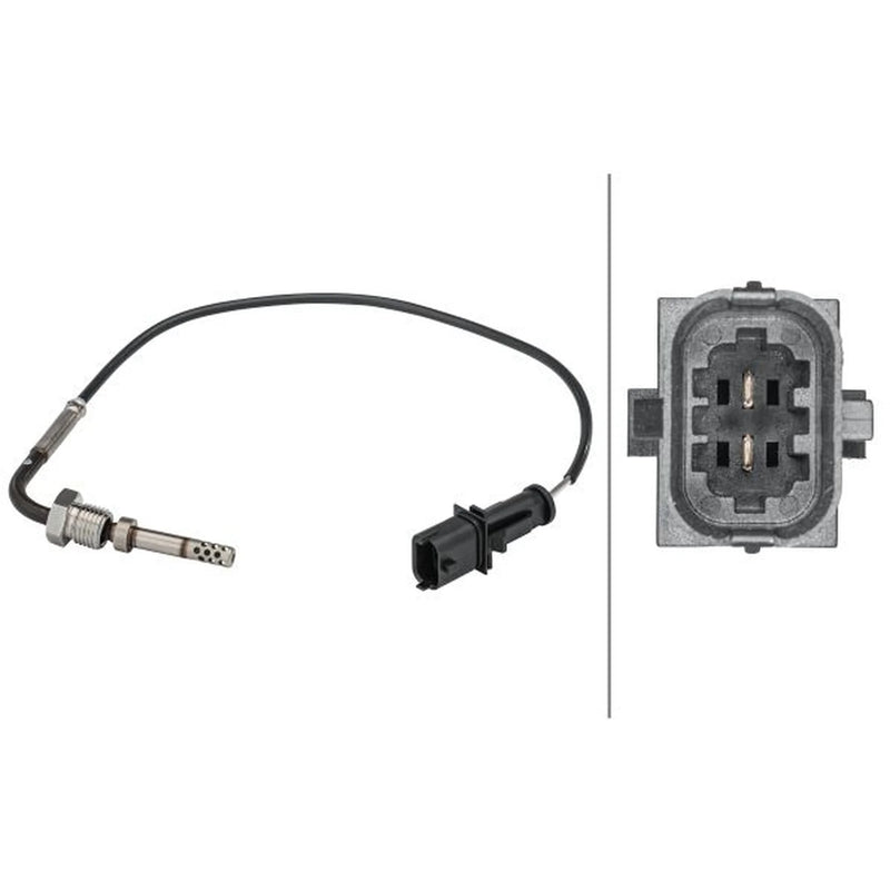 Hella Exhaust Gas Temperature Sensor before catalytic converter 6PT 358 181-601