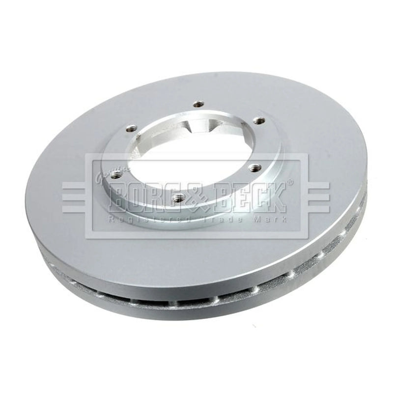 Borg & Beck 2 x Solid Brake Discs BBD6019S