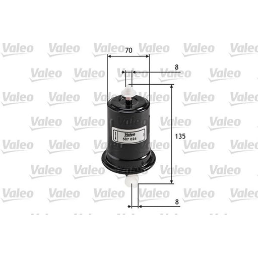 Valeo Fuel Filter Element 587024