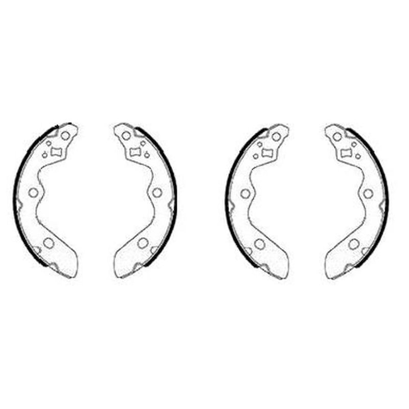 Mintex Brake Shoe Set Axle Kit MFR763