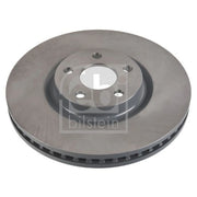Febi 2 x Internally Vented Front Brake Discs 107716