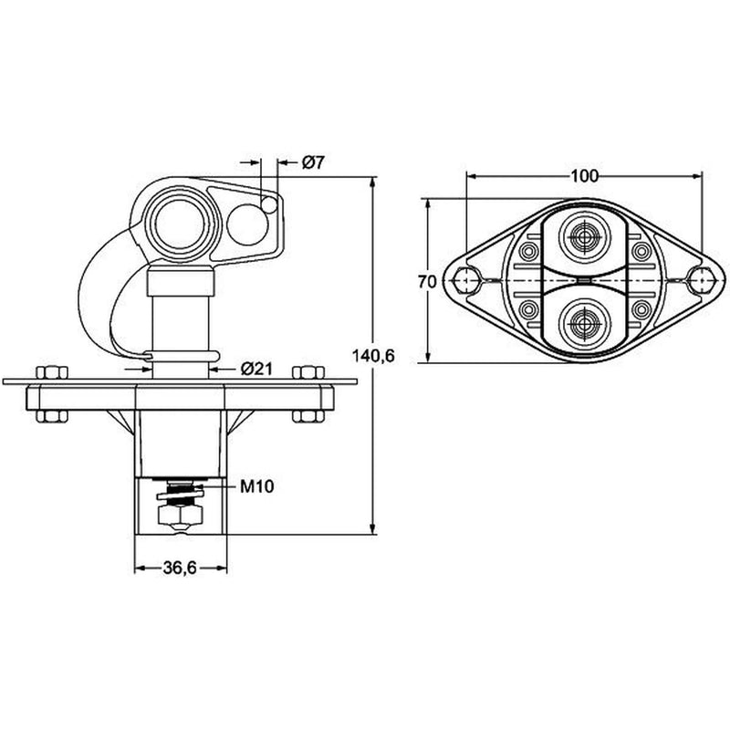 Hella Battery Master Switch 6EK 002 843-121