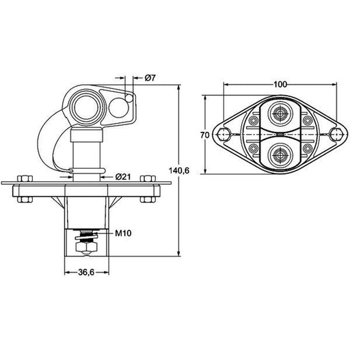 Hella Battery Master Switch 6EK 002 843-121