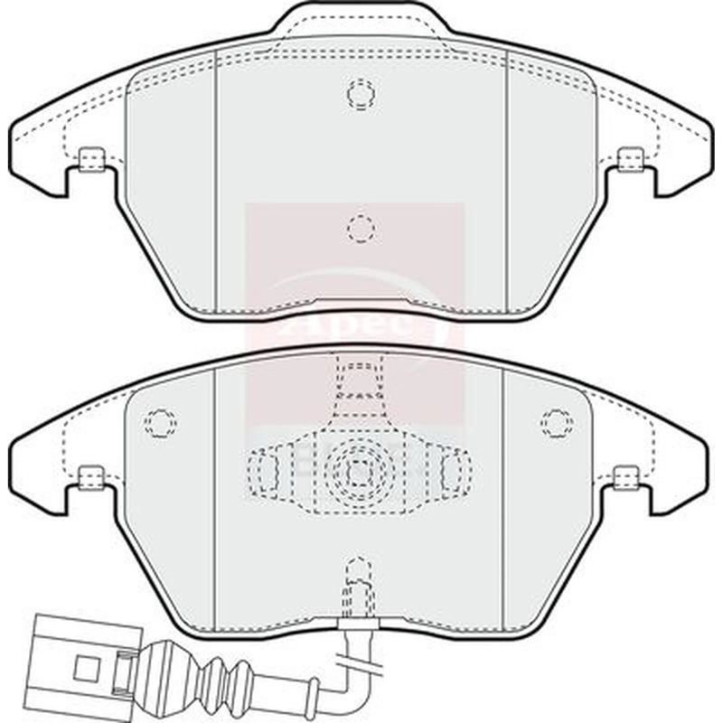 Apec Front Brake Pad Set PD3076