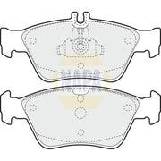 NAPA Front Brake Pad Set NBP1375