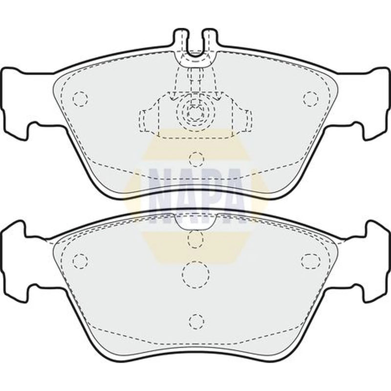 NAPA Front Brake Pad Set NBP1375