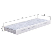 Mahle Cabin Air Filter (Pollen Filter) LAK 289