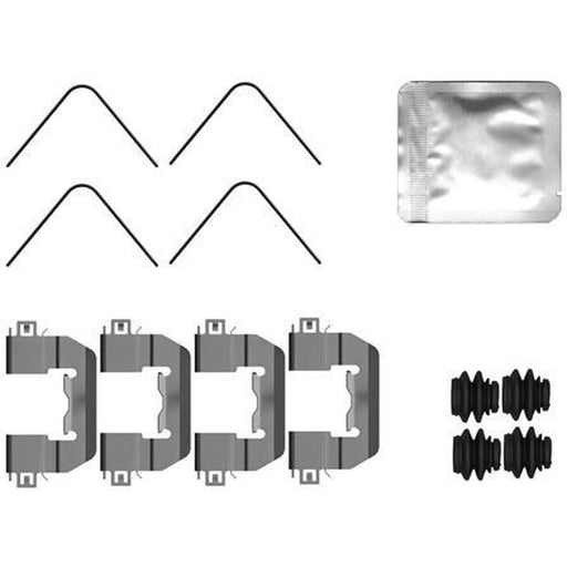 Textar Brake Pad Accessory Fitting Kit Front 82561500