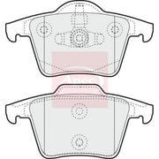 Apec Rear Brake Pad Set PAD1339
