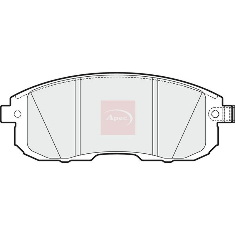 Apec Front Brake Pad Set PAD1832