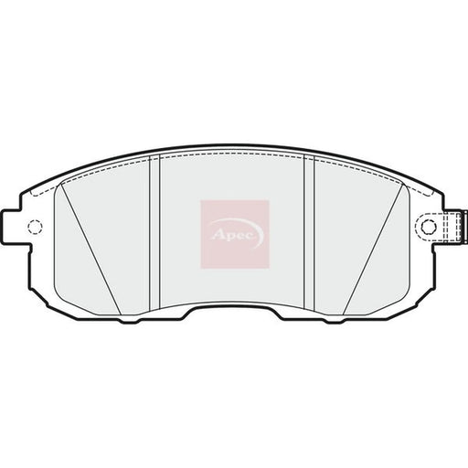 Apec Front Brake Pad Set PAD1832