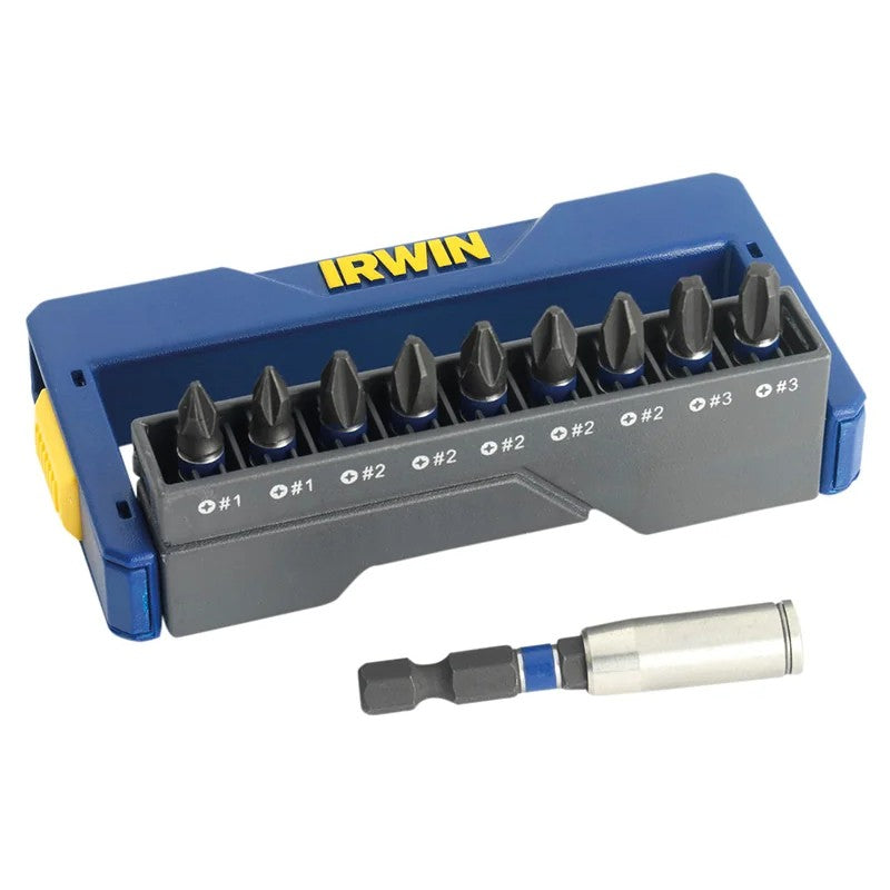 IRWIN® Phillips Impact Screwdriver Bit Set, 10 Piece - 1923419