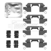 Borg & Beck Brake Pad Accessory Fitting Kit Front BBK1691