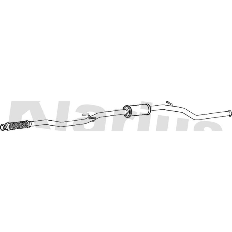 Klarius Box With Centre Pipe Centre PG756K