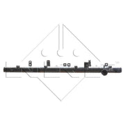 NRF Engine Radiator 54505