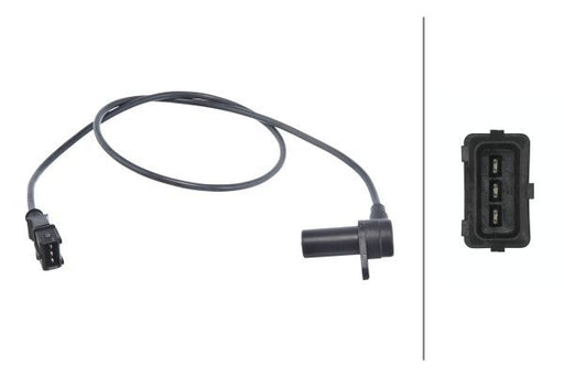Hella 6PU 009 163-791 Sensor, crankshaft pulse