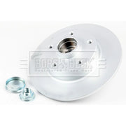 Borg & Beck 2 x Solid Rear Brake Discs BBD6150S