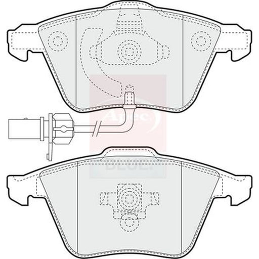 Apec Front Brake Pad Set PD3317