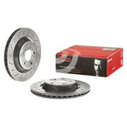 Brembo 2 x Perforated/Vented Rear Brake Discs 09.B743.51