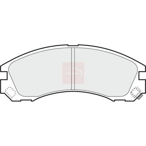 Apec Front Brake Pad Set PAD1091
