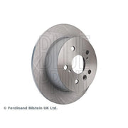 Blue Print 2 x Solid Rear Brake Discs ADT343239