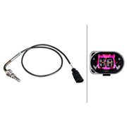 Hella Exhaust Gas Temperature Sensor before exhaust turbocharger 6PT 358 226-151