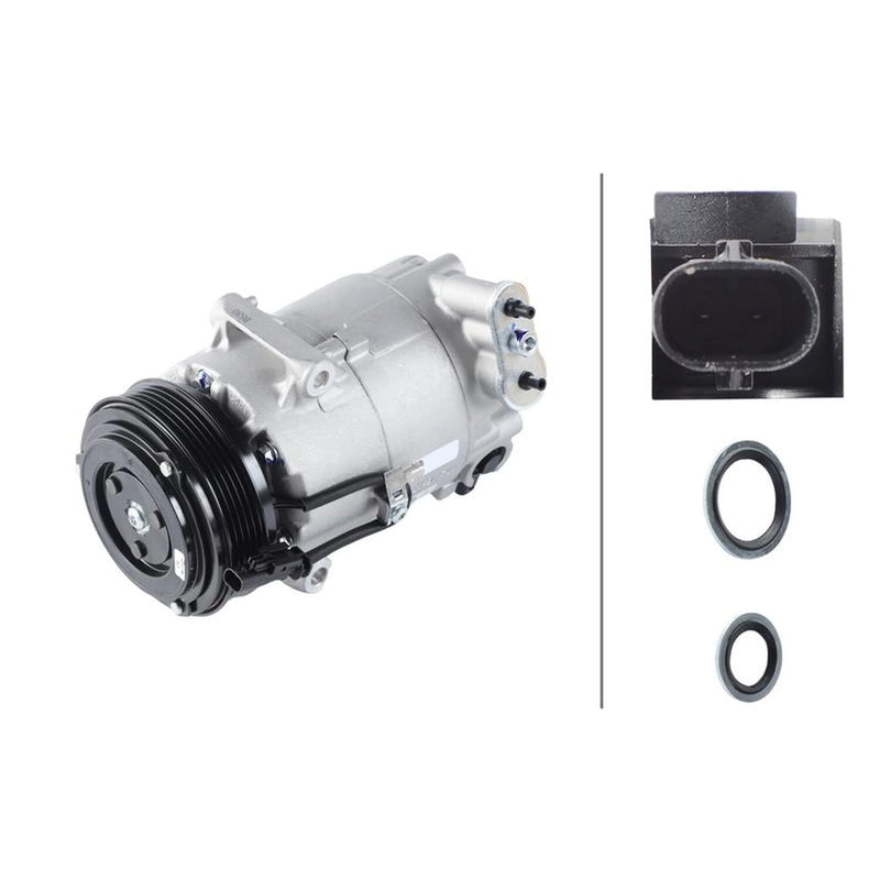 Hella Air Conditioning Compressor 8FK 366 200-521